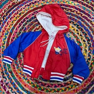 *rare* Vintage Good friends, baseball jacket
